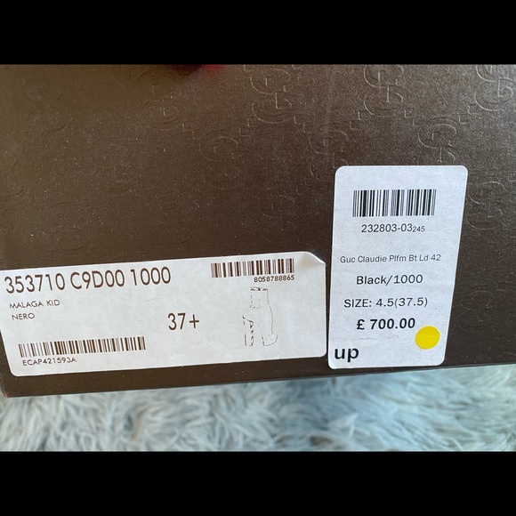 Authentic Gucci Claudie Platform Boots - Picture 7 of 9